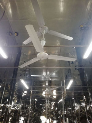 整車VOC環境測試艙內部 整車VOC環境測試艙內部